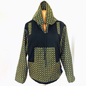 Ankara Mix hoodie