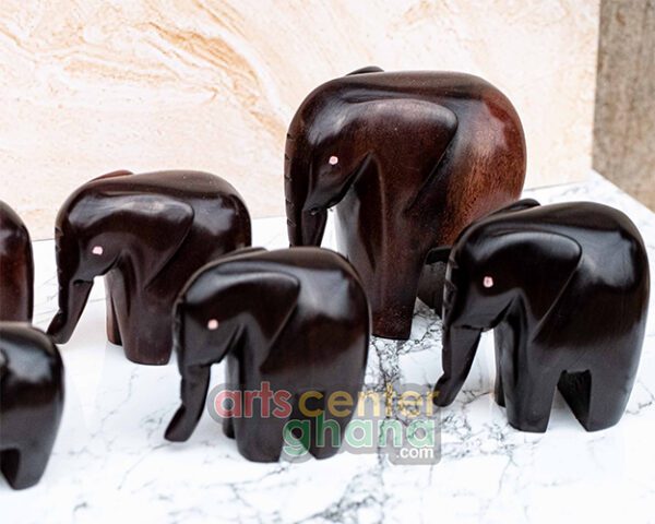 Happy Family of Elephants