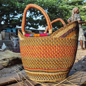 Big Raffiabag (free Shipping)